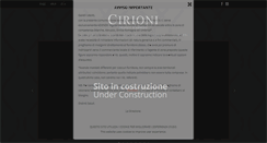 Desktop Screenshot of cirioni.com